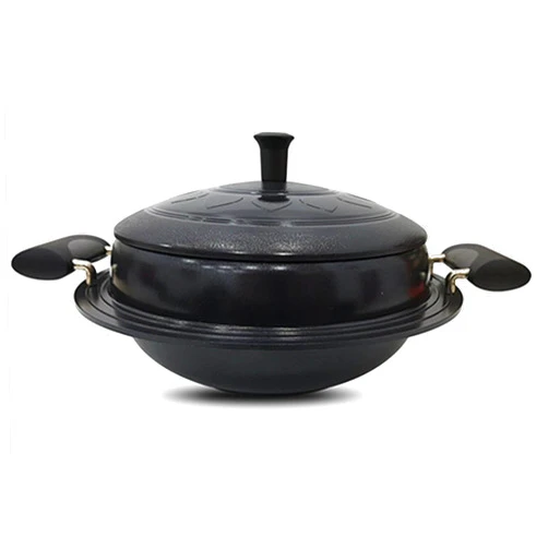 Jeff Mall Classic All-purpose Cauldron 20cm Cooking without water oil 5-6 People
