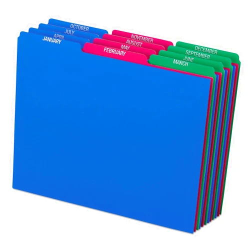 Office Realm PFX40144 - Top Tab File Guides