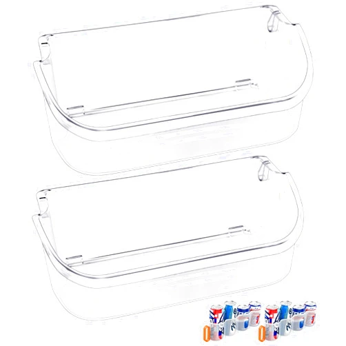 ALVAR [2 PACK] UPGRADED 240356402 Refrigerator Door Bin Replacement,Compatible with Frigidaire Refrigerator Door Shelf Parts FFSS2615TS0 LFSS2612TF0 LFSS2612TE0 AP2549958 FGHS2631PF4A Door Shelf Shelves