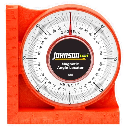 Johnson Level & Tool 700 Magnetic Angle Locator, Orange, 1 Locator