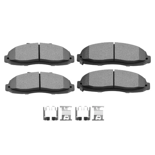 SCITOO Ceramic Discs Brake Pads, 4pcs Front Brake Pads Brakes Kits fit 97 98 99 00 01 02 03 for Ford for F-150,04 for Ford for F-150 Heritage,02 for Lincoln Blackwood Compatible ATD679C D679-7558
