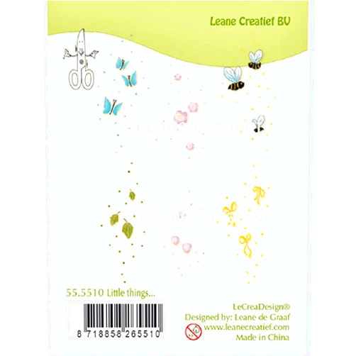 Leane Creatief Clear Stamps Little Things Stamp Sets