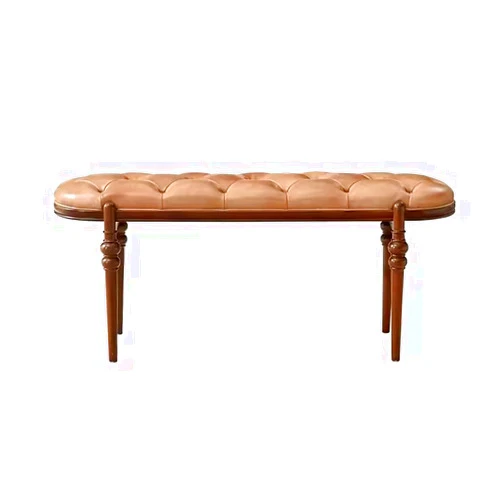HWNET Entrance Bench Solid Wood Bar Stool Light Luxury Modern Home Dressing Stool Bedroom Bed End Stool and Bed Step Suitable for Living Room, Bedroom