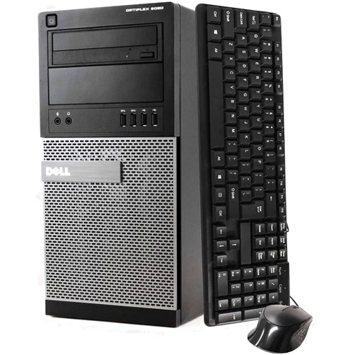 Dell Optiplex 9020 Business Tower Computer 4th Gen Desktop PC (Intel Core i5-4570, 8GB Ram, 500GB HDD, WiFi, VGA, Display Port) Win 10 Pro (Renewed)
