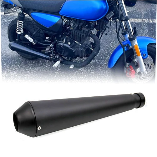 RYANSTAR RACING Stainless Steel Motorcycle Exhaust Muffler Muffler Silencer Pipe Pipe 1.5-2