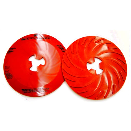 APD-Incorporated 10/Pk 3M Disc Pad Face Plate Ribbed 81728 9 Inch Extra Hard Red // 7000144145
