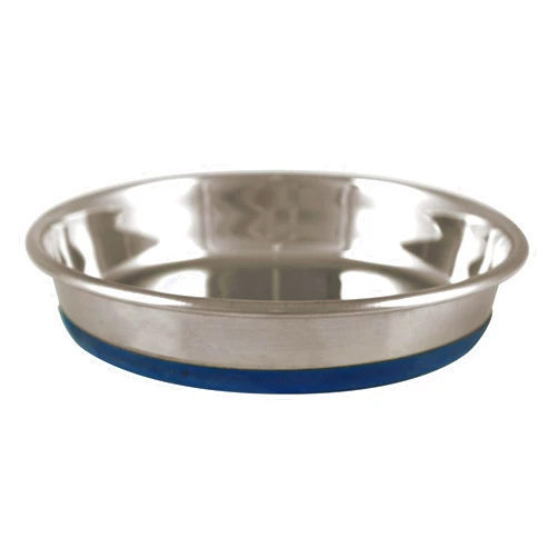 OurPet's OurPets Durapet (Heavyweight Durable Stainless Steel Cat Food or Water Bowl, Dog Food or Water Bowl) [Holds up to 1.75 Cups of Dry Cat Food or Dry Dog Food