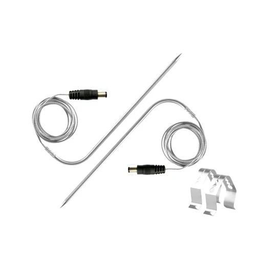 Brati 2-Pack Meat Probe Thermometer Replacement for RecTeq RT-B380 Bullseye/RT-590/RT-700 Wood Pellet Grill, Rec Tec BBQ Accessories