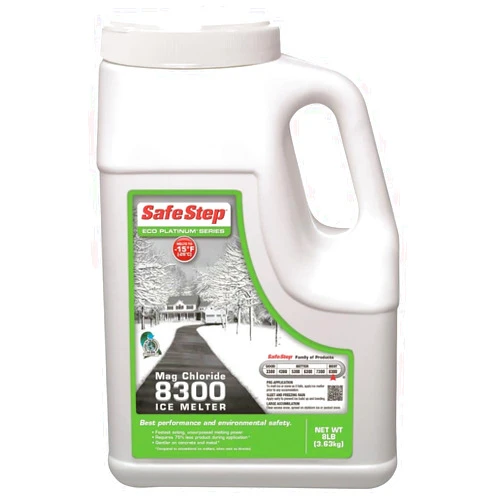 North American Salt 53808 Magnesium Chloride Ice Melter, 8-Pound