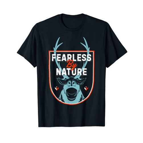 Disney Frozen 2 Sven Fearless By Nature Crest T-Shirt