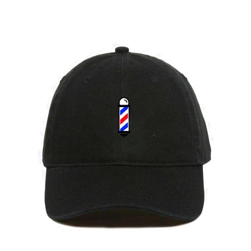 Tech Mrkt Barber Sign Baseball Cap Embroidered Cotton Adjustable Dad Hat