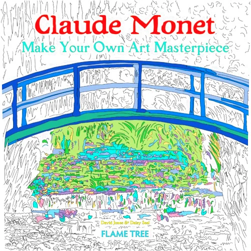 By Daisy Seal (Author), David Jones (Illustrator) Claude Monet (Art Colouring Book): Make Your Own Art Masterpiece