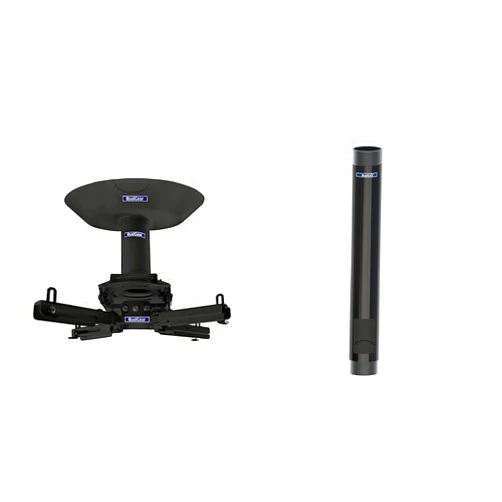 QualGear Pro-AV QG-KIT-CA-3IN-B Single Joist Ceiling Adapter, 3