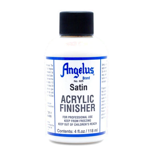 Angelus Acrylic Leather Paint Satin Finisher #605-4 Ounces