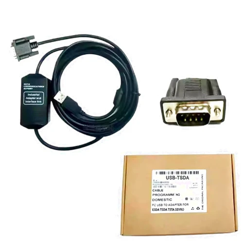 SPABOY USB-TSDA Suitable for ESDA TSDA TSTA Series Server Cable Servo Debugging Download Line USB Port (Color : USB Port)