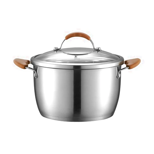 HIYPKDC 5 Quart Qt Stainless Steel Saucepan Stock Pot With Lid With Steamer Basket, Thicken Tri-ply Full Body, Nonstick,For Induction/Gas/Electric/Ceramic/Stove/Oven