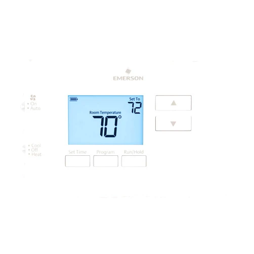 Emerson 70 Series, 7 Day Programmable, Single Stage (1H/1C) Thermostat White