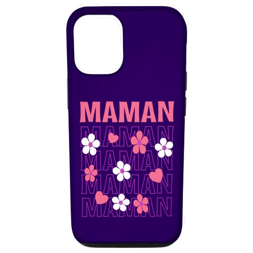 IDEE CADEAU POUR MAMAN D'AMOUR iPhone 14 Pro Belle idee cadeau pour une MAMAN Fête Des Mères Anniversaire Case