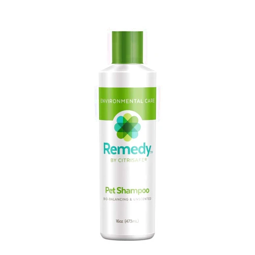 CitriSafe Remedy Pet Shampoo with Shea Moisture - All Natural, Dry Skin and Itch Relief - Cleans, Deodorizes and Conditions - 16oz