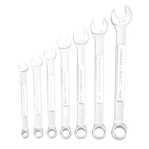 CRAFTSMAN SAE Wrench Set, 7-Piece, Includes Tool Pouch (CMMT21085)