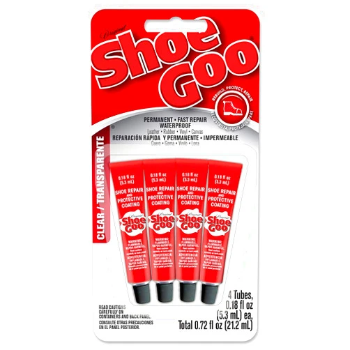 Shoegoo 5510110 Mini Adhesive (4 Pack), 0.18 fl. oz., Clear