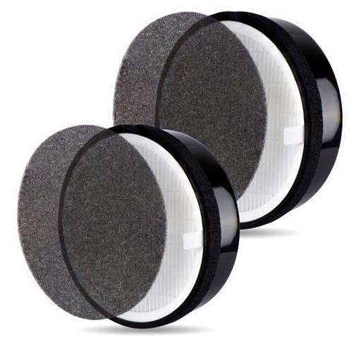 Flintar LV-H132 Replacement Filter, Compatible with Levoit LV-H132 Air Purifier, H13 Grade Filtration and Activated Carbon Filter for odor removal, Part # LV-H132-RF, 2-Pack