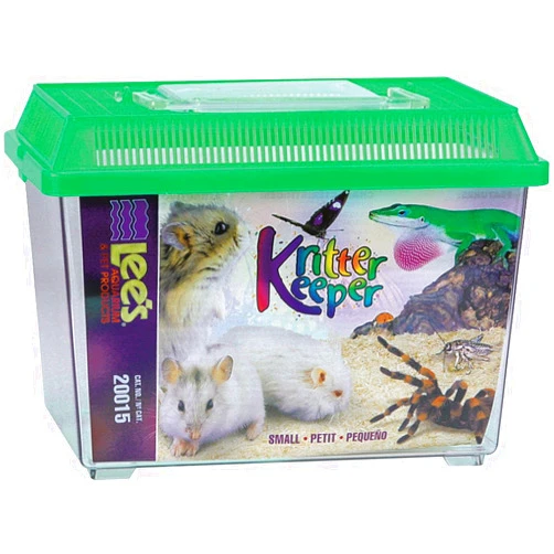 Lee's Kritter Keeper, Rectangle with Lid - Small, Assorted Colors