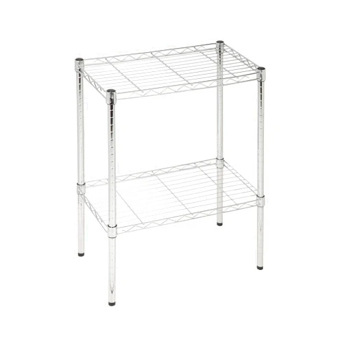 Honey-Can-Do 14x24x24 Shelving Unit CRM SHF-09374 Chrome, 500 lbs