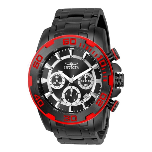 Invicta Men's 22323 Pro Diver Analog Display Quartz Black Watch