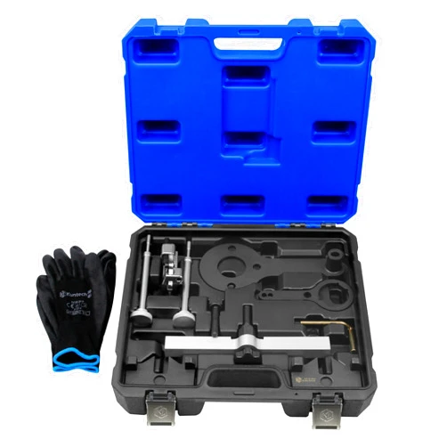 Kuntech Engine Timing Locking Tool Kit Compatible with BMW V8 N63 S63(No Valve Lift) N65 N74 X5 X6 Drive 750I 760I, Camshaft Cam Alignment Timing Tool