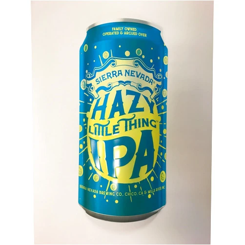 Sierra Nevada Brewing Company - Hazy Little Thing IPA - 3D Metal Sign