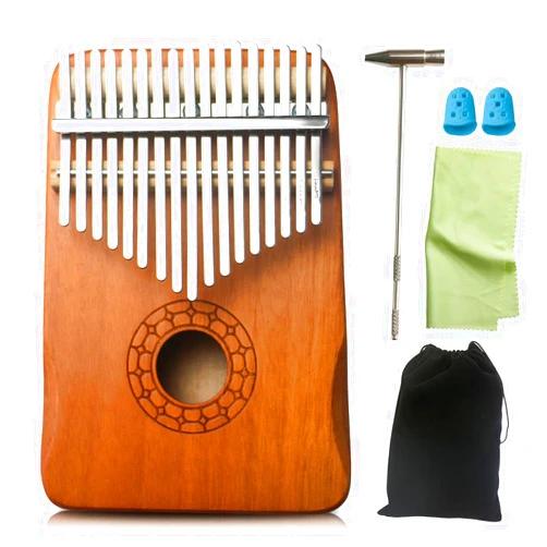 Bairutong Kalimba Thumb Piano,Stylophone Instrument,Premium, Lightweight & Durable Mahogany,Music Gifts for Kids & Adults