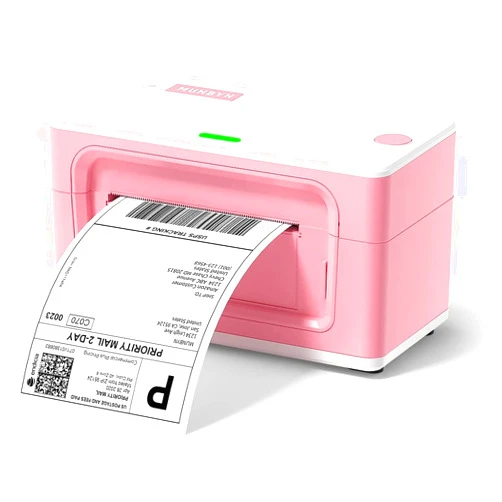 MUNBYN Shipping Label Printer RealWriter 941, 4x6 Thermal Label Printer for Shipment of Packages, Home Shipping Small Business, Compatible with macOS, Windows (USB Only)