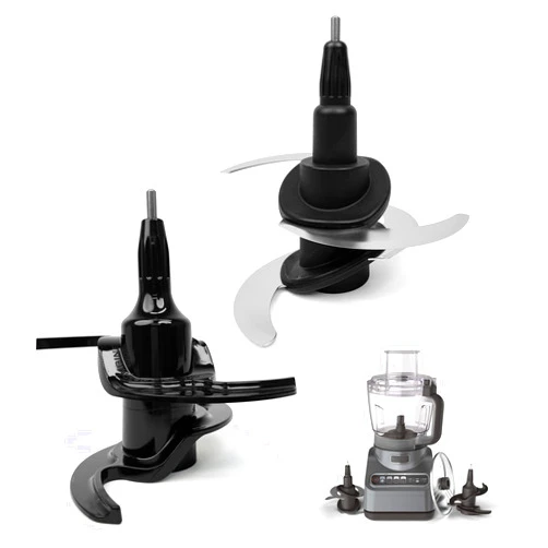 CUTIECLUB Replacement Chopping Blade and Dough Blade Set for Ninja 64oz Processor Bowl, Blade Kit for 8-Cup 9-Cup Food Blender Processor Pitcher Accessories Part