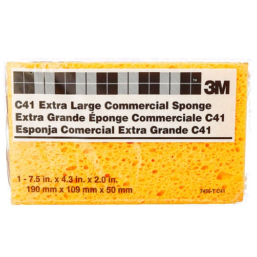 Scotch-Brite 3M Extra Large Commercial Sponges C41 7456-T, 7-1/2