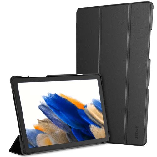 JETech Case for Samsung Galaxy Tab A8 10.5-Inch 2022 (SM-X200/X205/X207), Slim Lightweight Stand Protective Tablet Cover with Auto Wake/Sleep (Black)