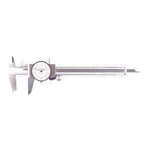 Fowler Inch/Metric Dial Caliper with 0-6