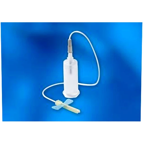 BD 367281 Safety-Lok Blood Collection Set with Needle Plus Luer Adapter, 21 Gauge, Green (Pack of 4)