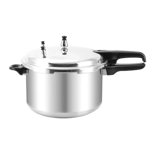BreeRainz 12 Quart Pressure Cooker, Aluminum Pressure Canner w/Cooking Rack for Steaming,Canning and Stewing, Silver