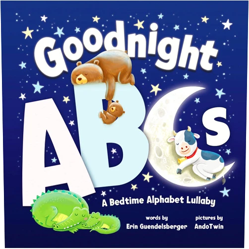 Erin Guendelsberger,AndoTwin Goodnight ABCs: A Sweet Bedtime Alphabet Lullaby for Babies and Toddlers
