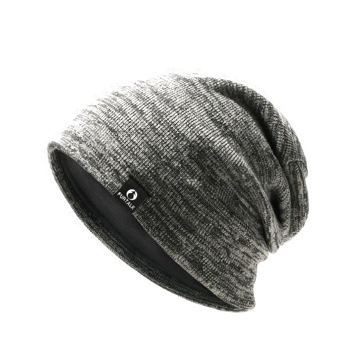 FURTALK Winter Beanie Hats for Men Women Warm Fleece Lined Double Layer Skull Cap Unisex Soft Slouchy Beanie