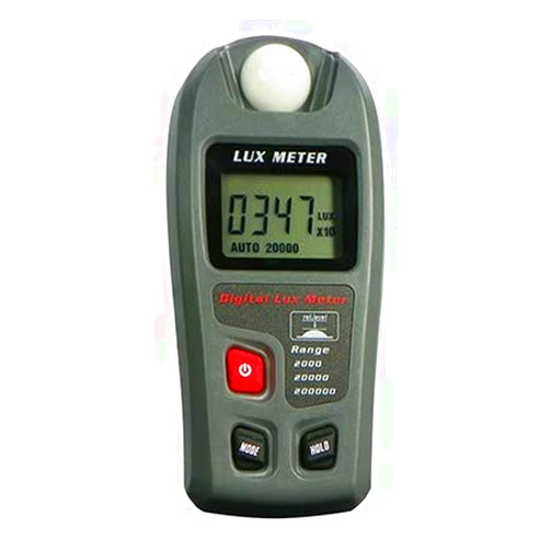Leaton Light Meter, Digital Luxmeter, Digital Illuminance Meter, Range up to 200,000 Lux, Luxmeter with LCD Display for Plants, Car Headlights, Home & Office LEDs Light Photograph
