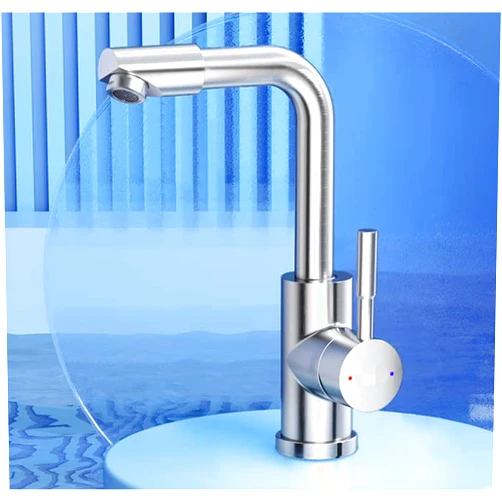 MBAFIT HOFO Kitchen Faucets with Pull Down Sprayer, Single Handle Kitchen Sink Faucet with Pull Out Sprayer