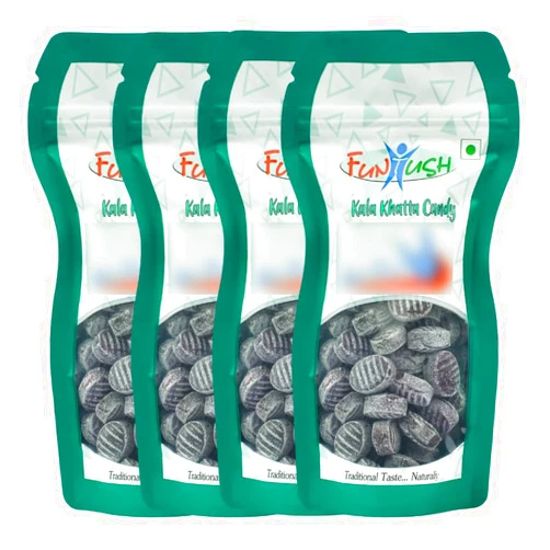 Funtush Kala Khatta Candy Mouth Freshener 130g Pack of 4