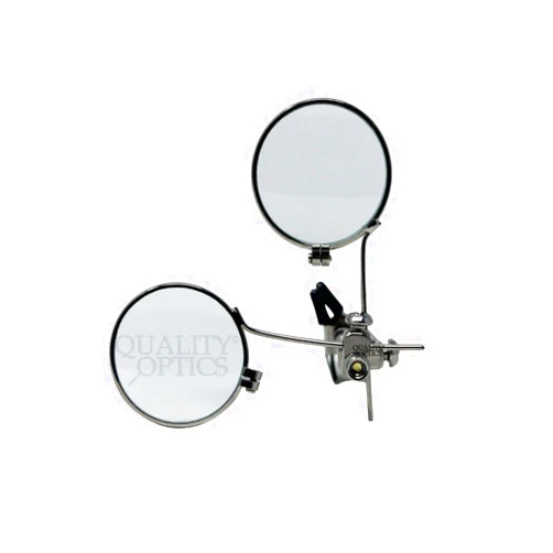 Quality Optics USA 2 Lens Clip-ON Glasses Eye LOUPE Magnifier Magnifying Glass