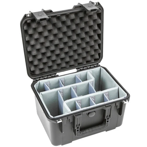 SKB Cases iSeries 1510-6 Case with Think Tank Designed Photo Dividers, Black (3i-1510-6DT)