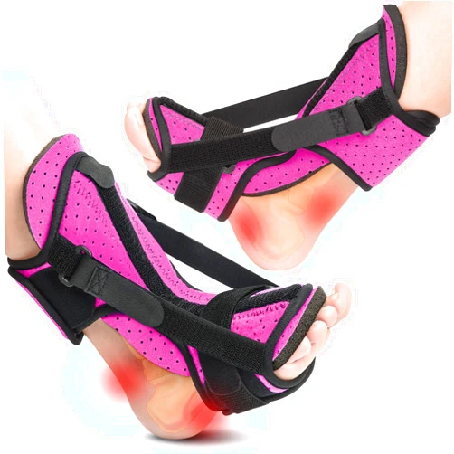Runkelai Plantar Fasciitis Night Splint: 2 Packs 2022 Upgraded Plantar Fasciitis Brace with Soft Memory Foam Pad | Ankle Brace for Plantar Fasciitis Relief Achilles Tendonitis Relief Foot Drop Heel Arch Pain