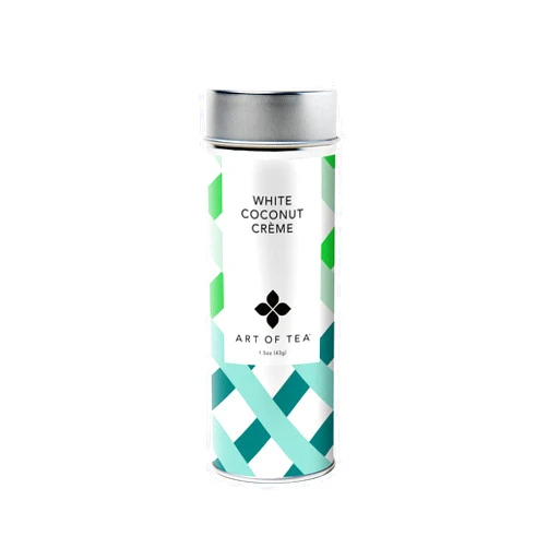 Art of Tea | White Coconut Crème 1.5oz | Artisan Loose Leaf Tea Tin