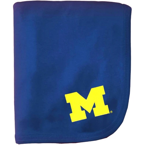 Creative Knitwear Michigan Wolverines Block M NCAA Baby Blanket