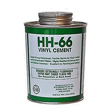 RH Adhesives HH-66 16-Ounce PVC Vinyl Cement Glue with Brush
